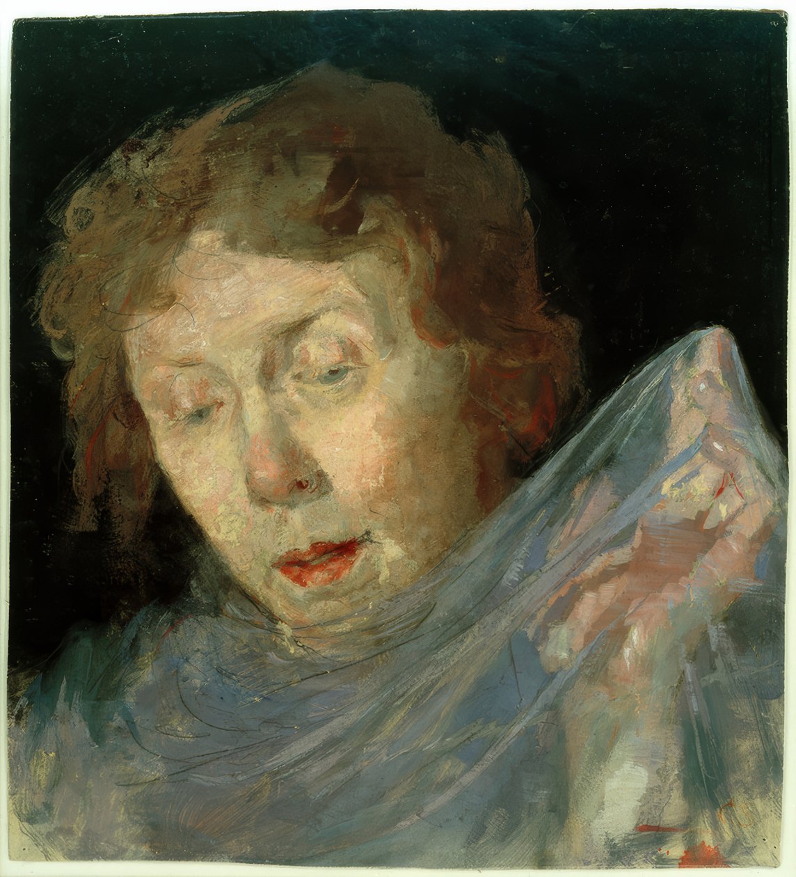 Autorretrato de Clara Siewert