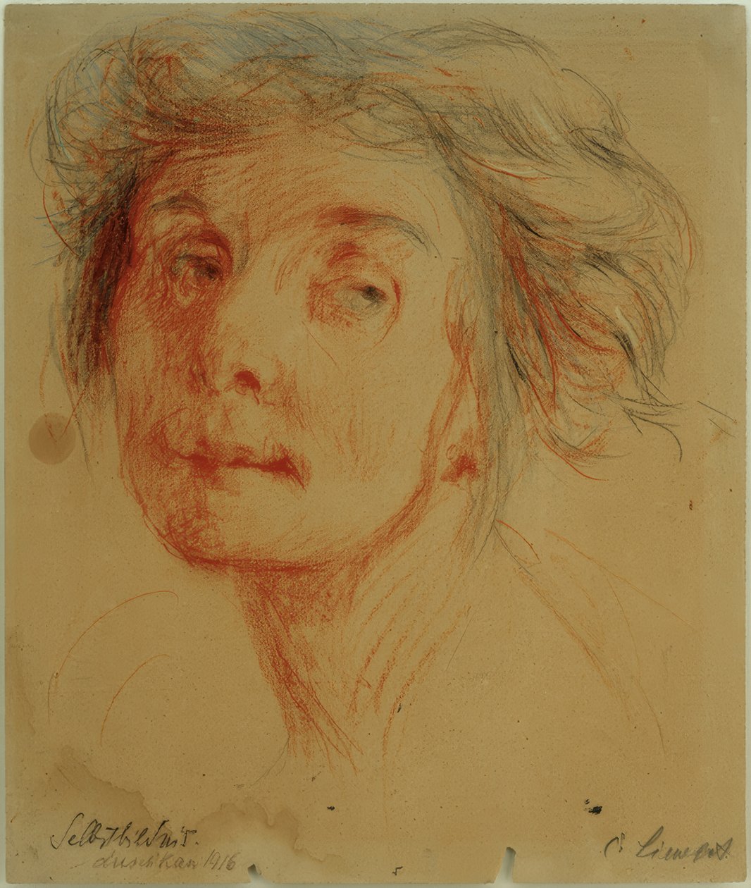 Autorretrato de Clara Siewert