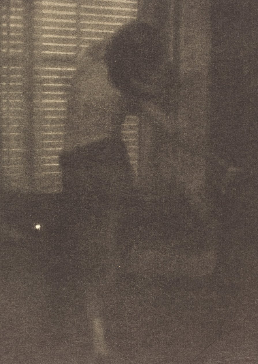 Modelo en estudio de Nueva York de Clarence H. White
