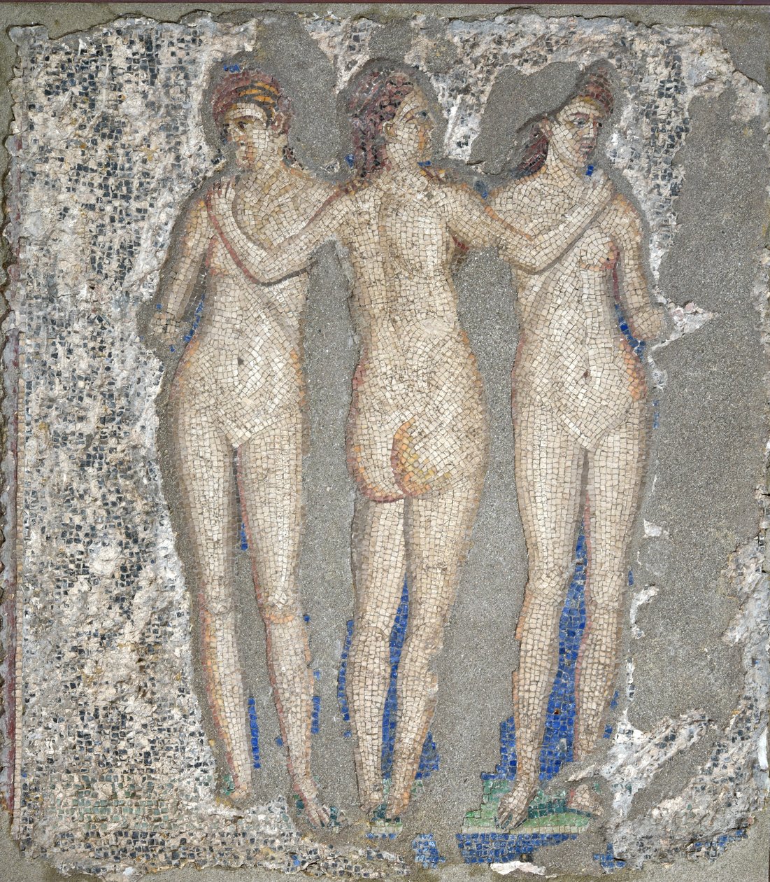 Las tres gracias, siglo I de Classical Antiquities.