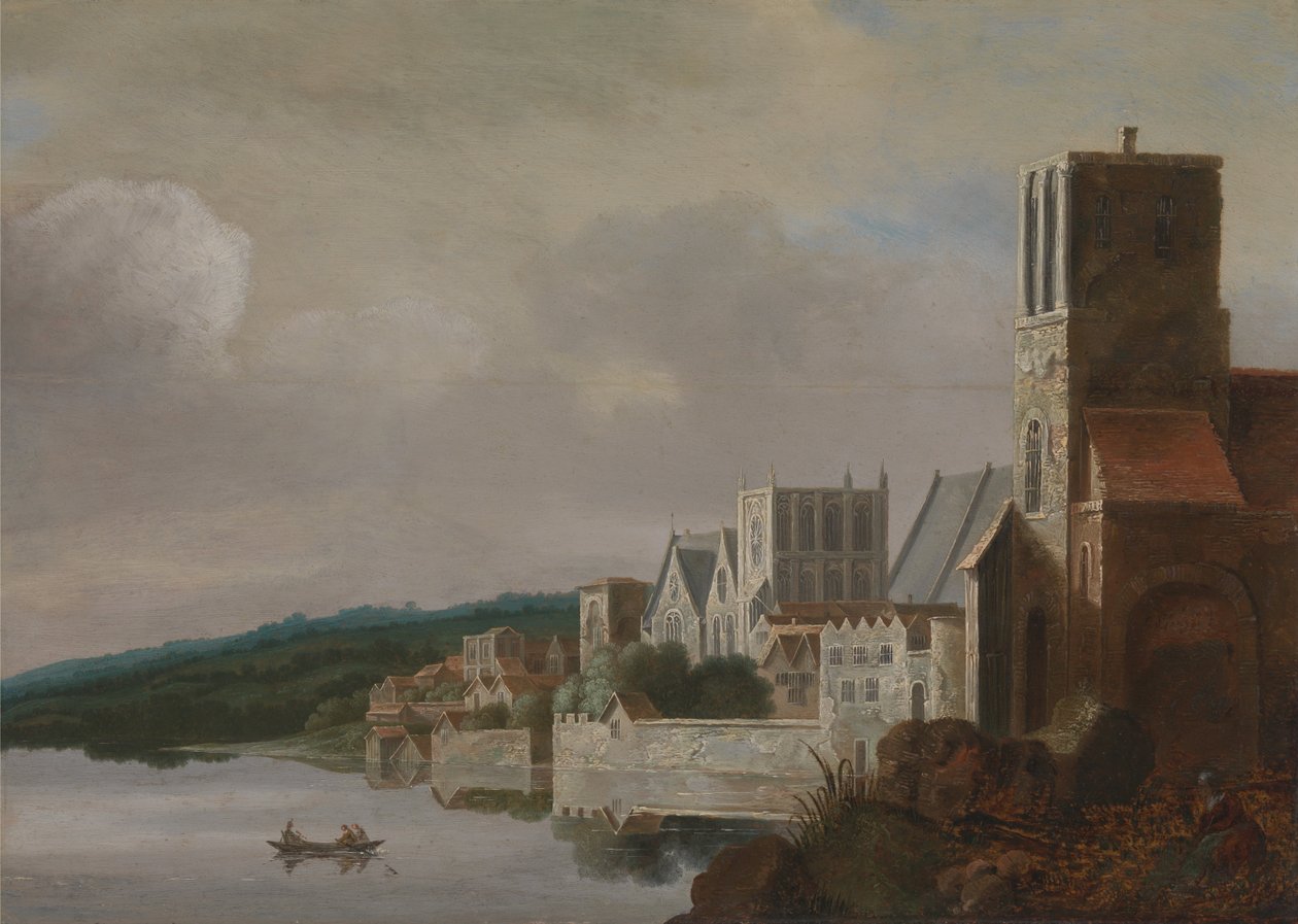 El Támesis en Westminster de Claude de Jongh