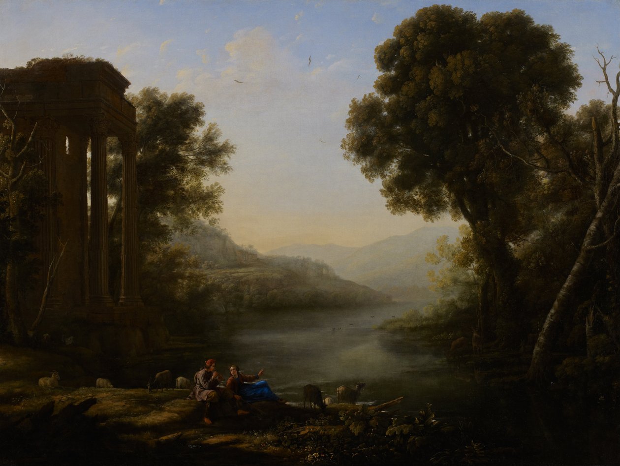 Paisaje Pastoral de Claude Gellée