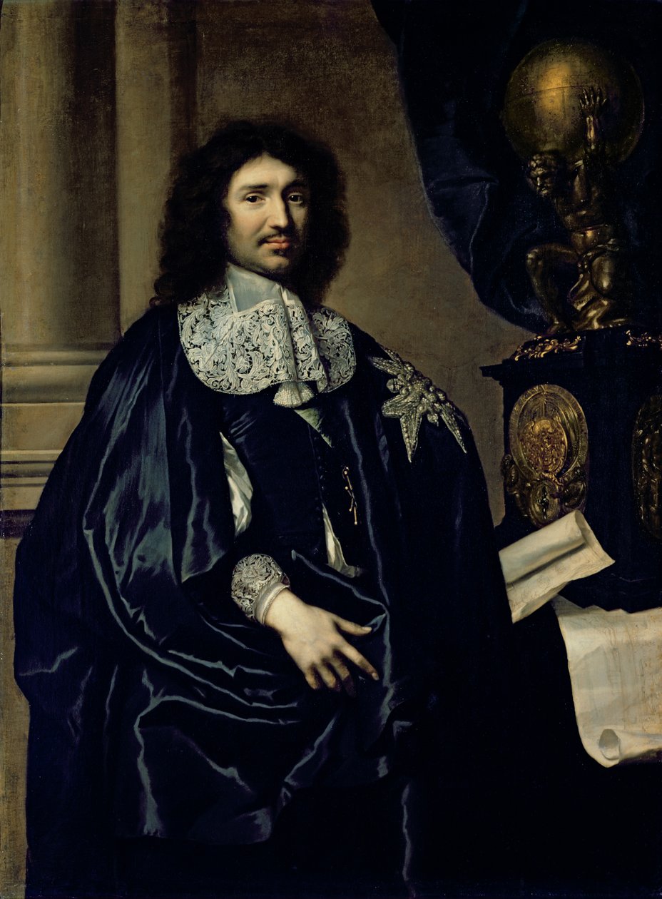 Retrato de Jean-Baptiste Colbert de Torcy (1619-83) 1666 de Claude Lefebvre