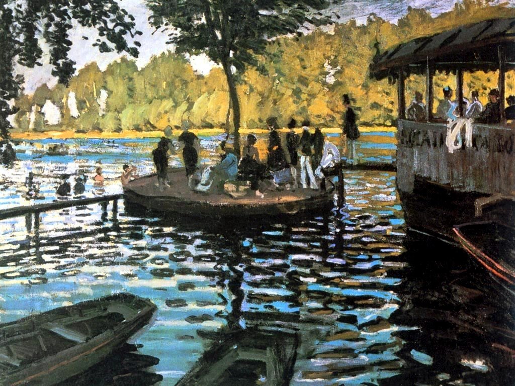 La Grenouillère de Claude Monet
