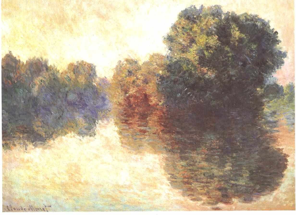 El Sena en Giverny de Claude Monet