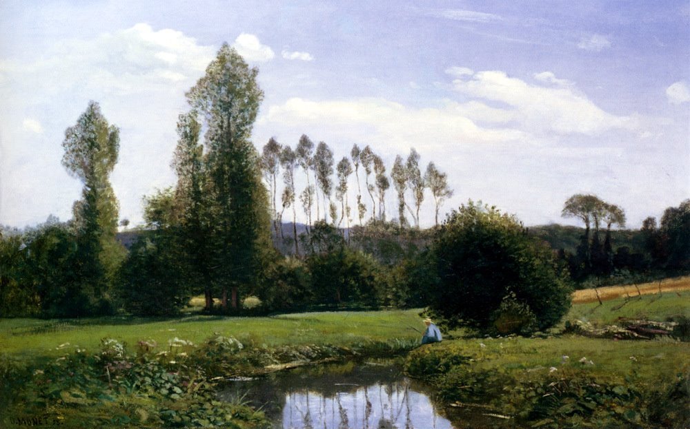 Vista de Rouelles de Claude Monet