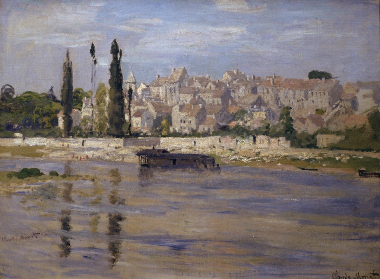 Carrieres-Saint-Denis, 1872 de Claude Monet