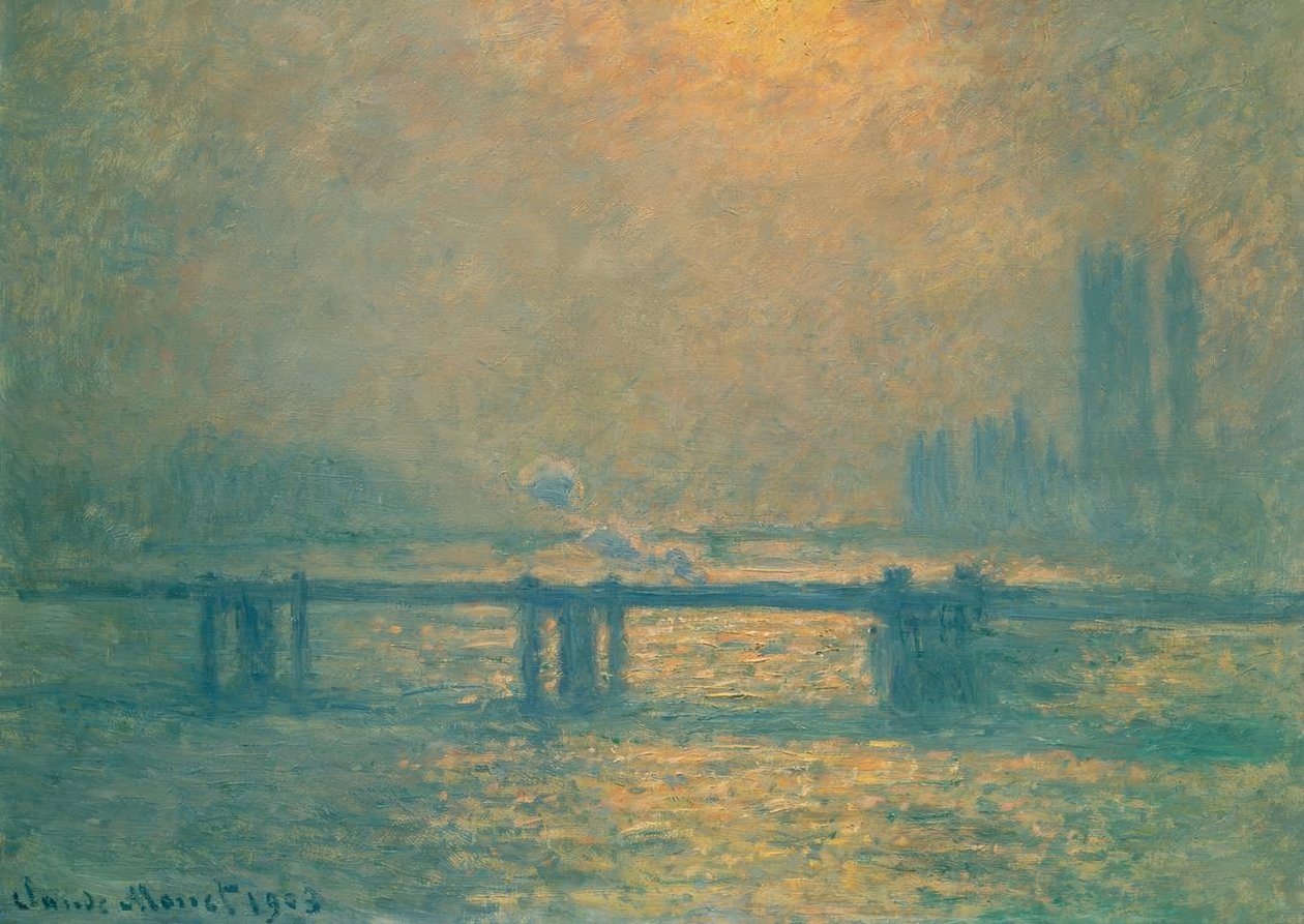 Puente de Charing Cross de Claude Monet