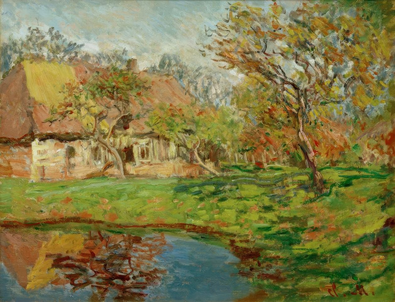 Cabaña normanda de Claude Monet