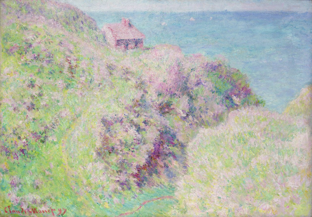 Aduana en Varengeville, 1897 de Claude Monet