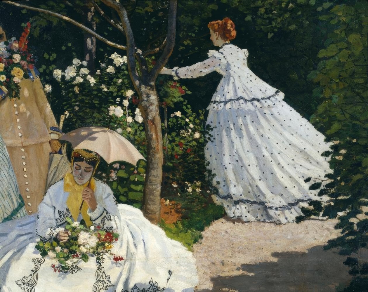 Mujeres en el jardín de Claude Monet