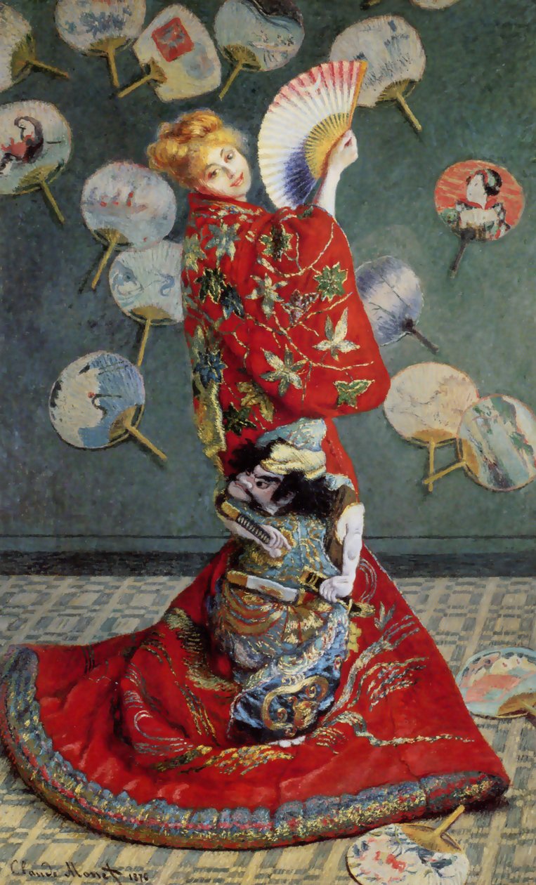 Japonesa de Claude Monet