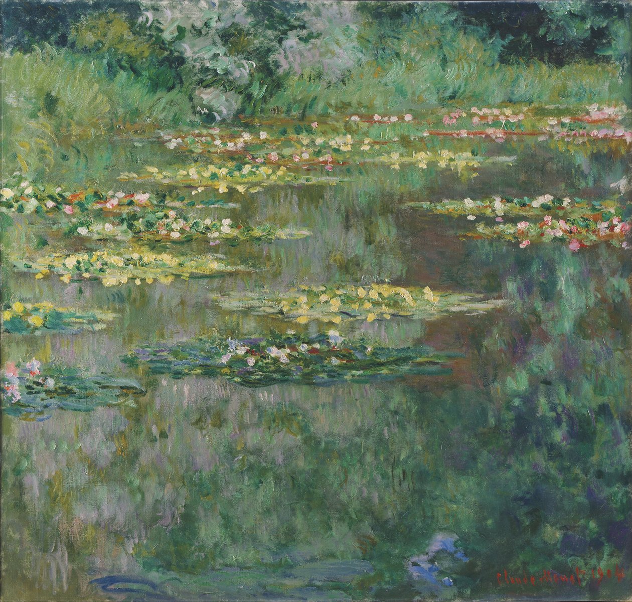 El estanque de los nenúfares de Claude Monet