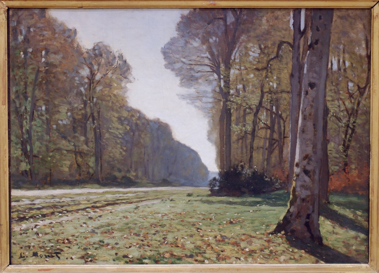 El pavimento de Chailly de Claude Monet