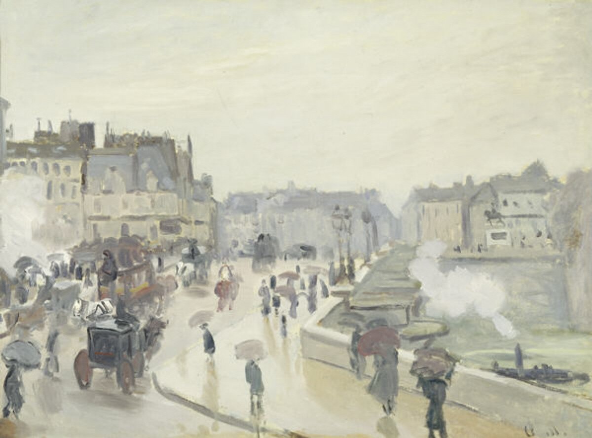 Le Pont Neuf de Claude Monet