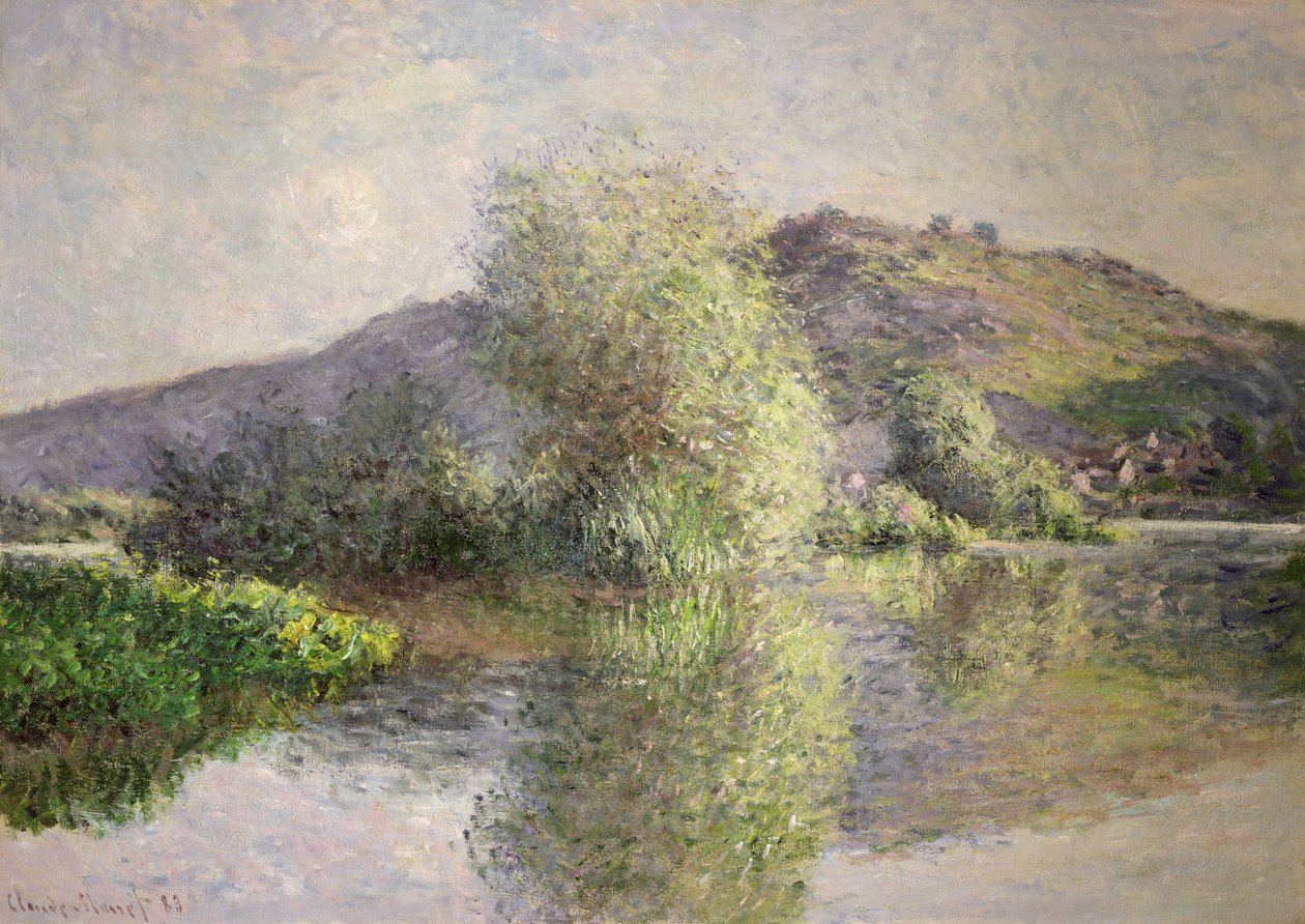 Pequeñas islas en Port-Villez, 1883 de Claude Monet