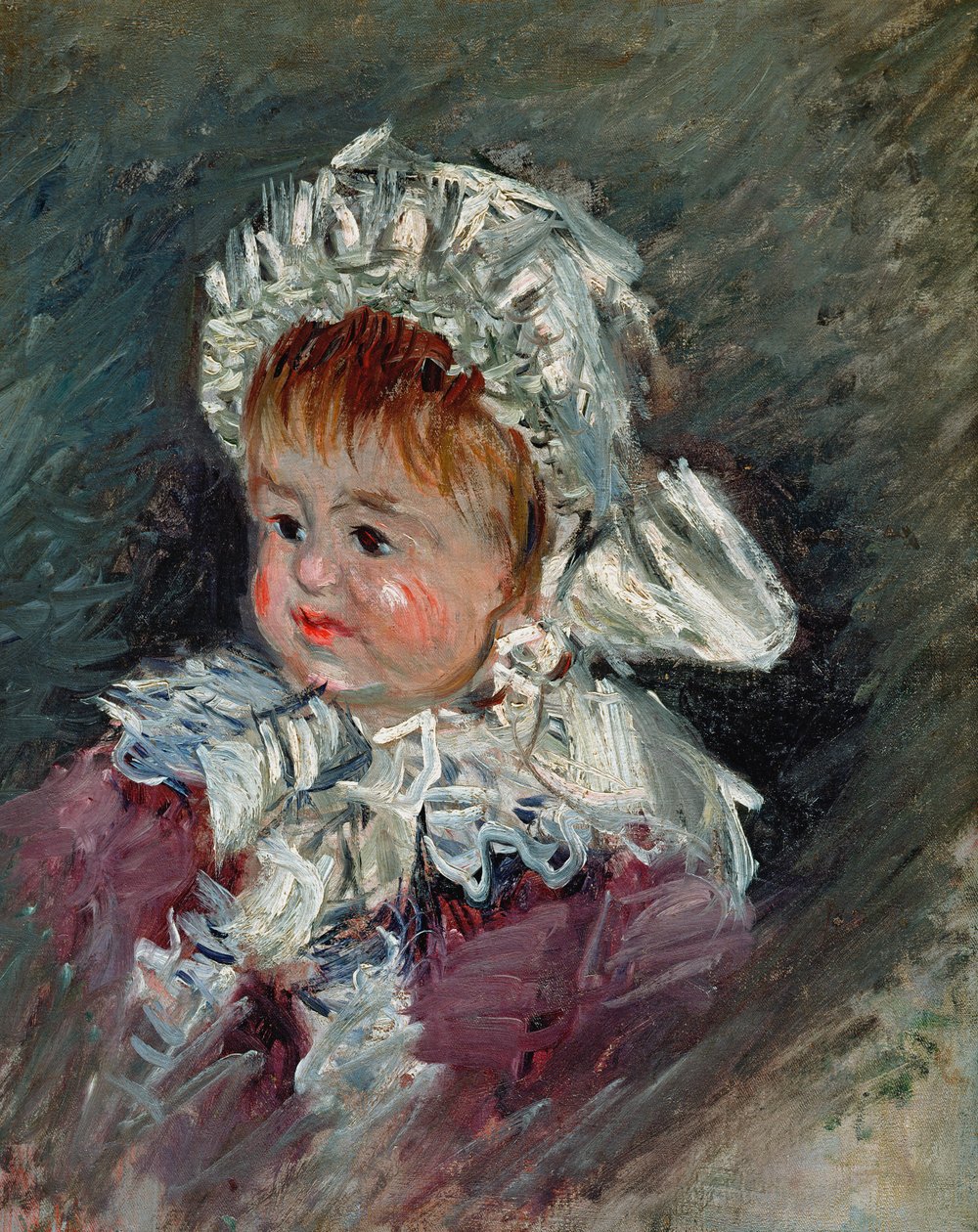 Michel Monet (1878-1966) como bebé, 1878-79 de Claude Monet