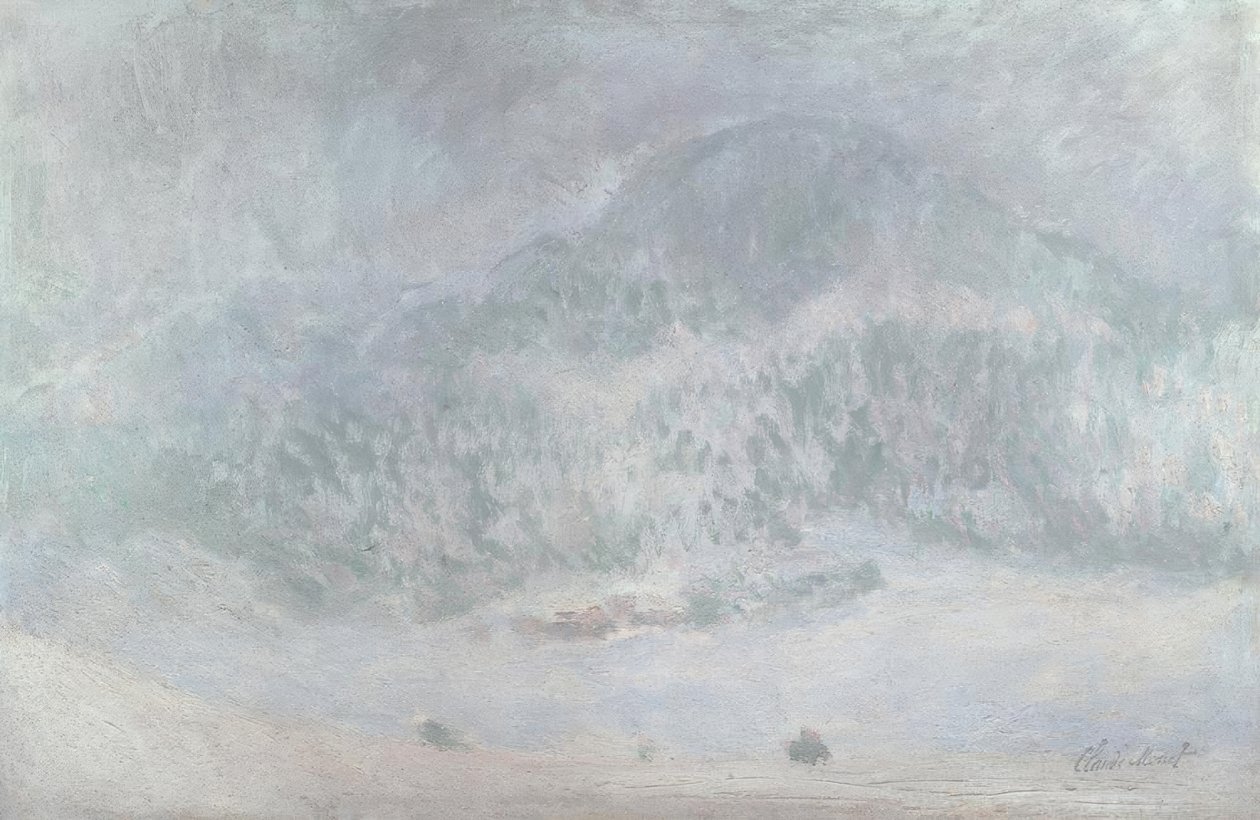 Monte Kolsaas, tormenta de nieve de Claude Monet