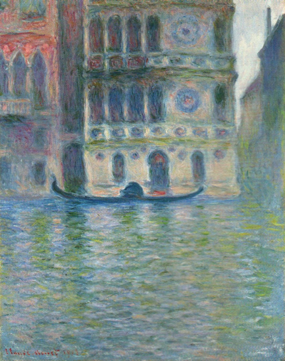 Palazzo Dario, Venecia de Claude Monet