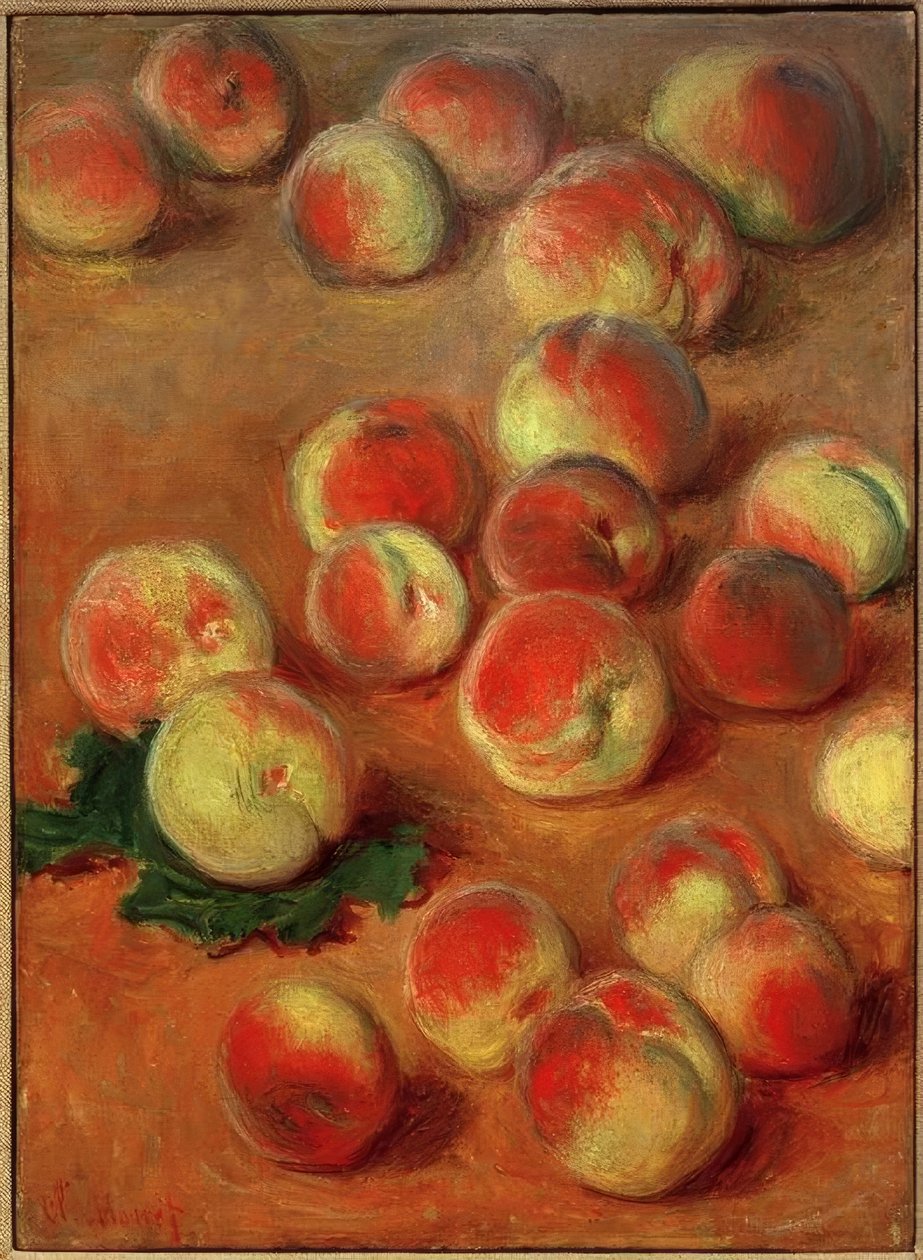 Melocotones de Claude Monet