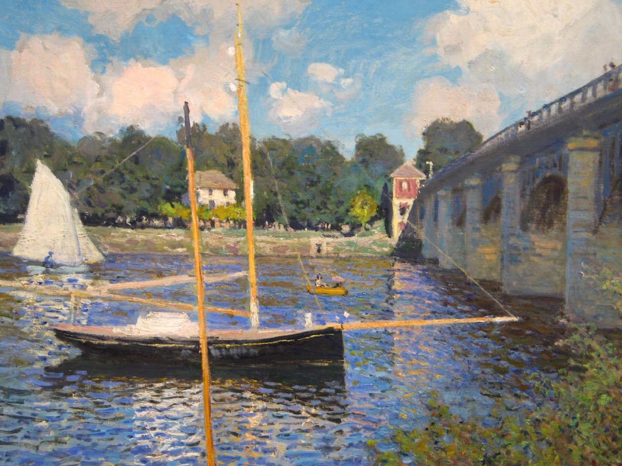 Puente de Argenteuil de Claude Monet