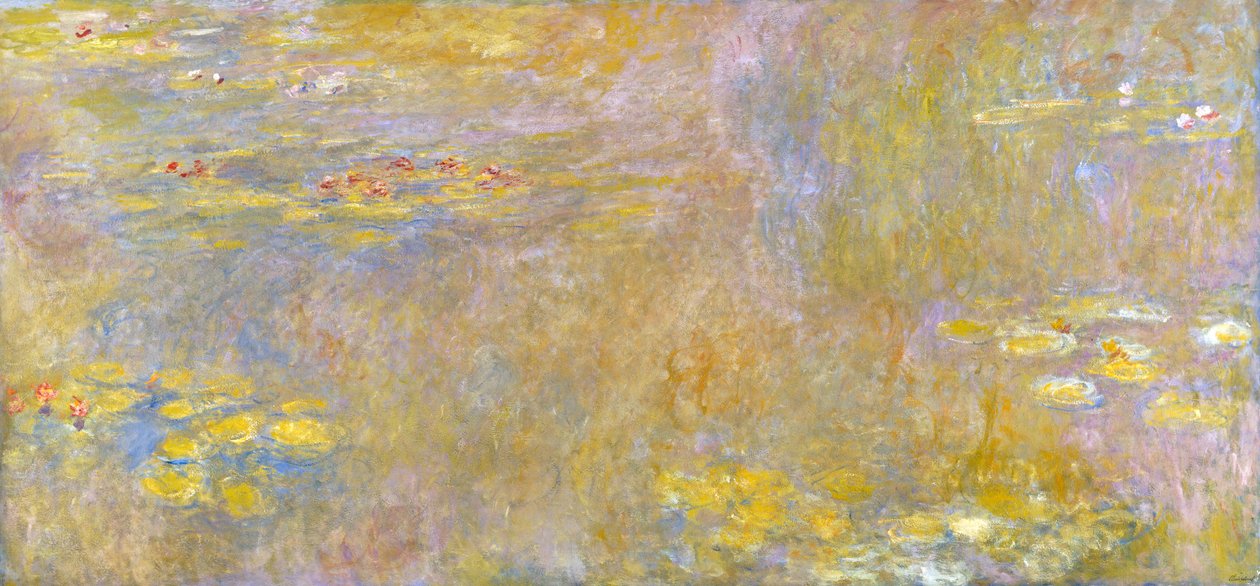 Nenúfares (»Nirvana amarillo«) de Claude Monet