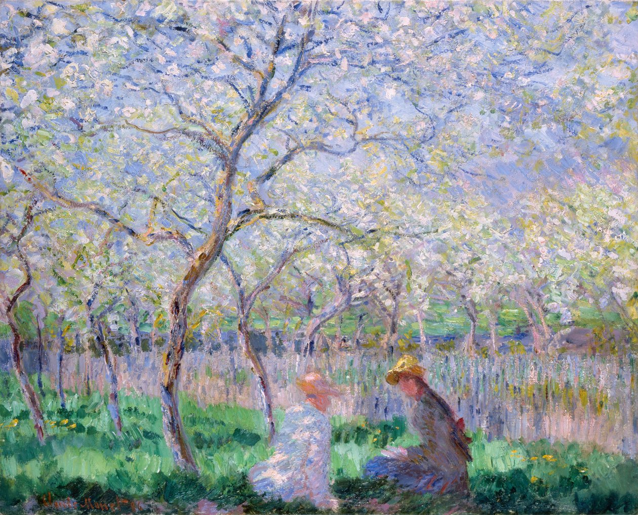 Primavera, 1886 de Claude Monet