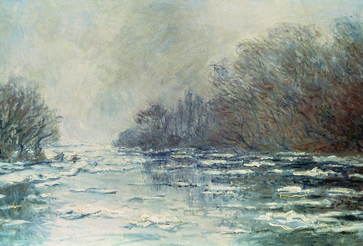La ruptura en Vetheuil, c.1883 de Claude Monet