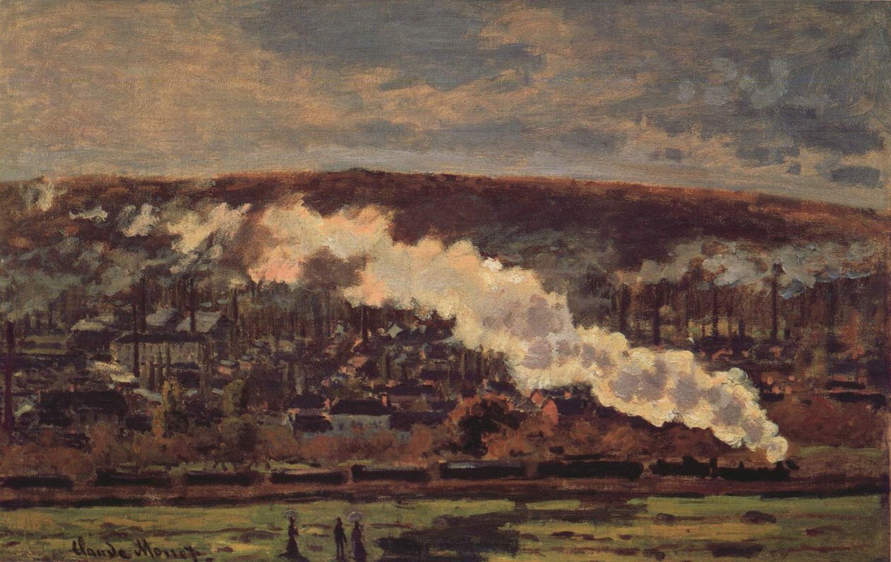 El tren de mercancías de Claude Monet