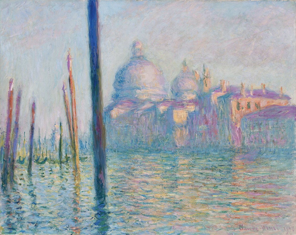 El Gran Canal de Claude Monet