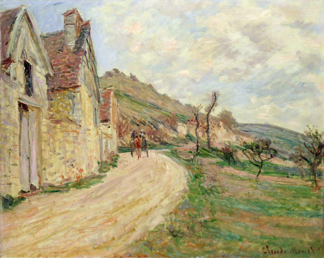 Las rocas en Falaise de Claude Monet