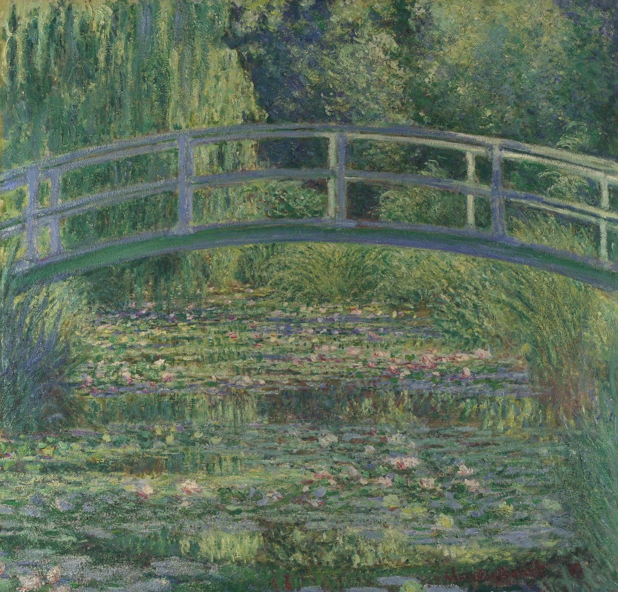 El estanque de nenúfares de Claude Monet