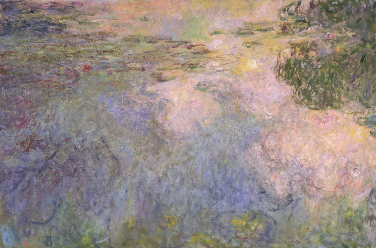 El Estanque de los Nenúfares, c.1917-20 de Claude Monet