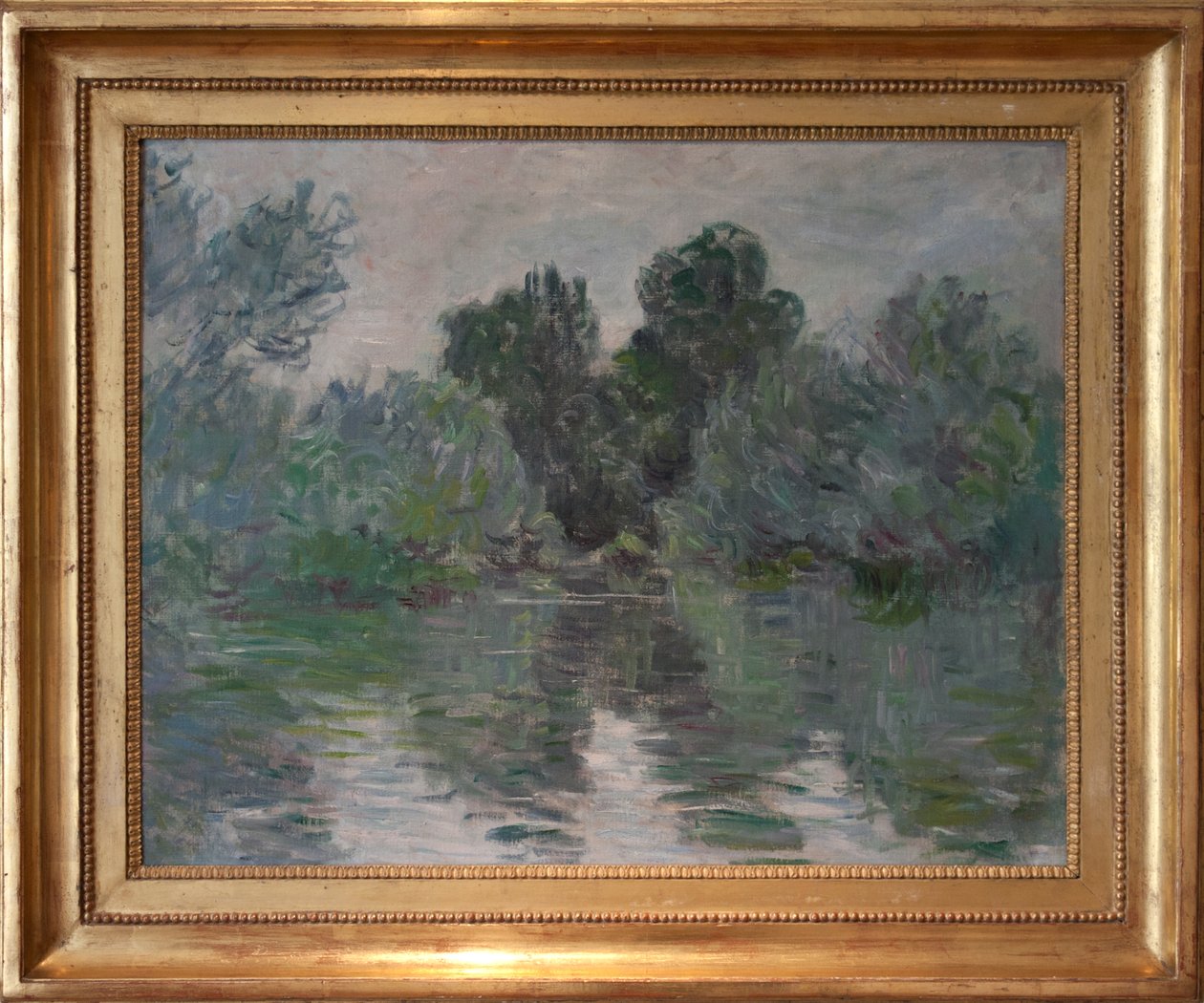 Un brazo del Sena cerca de Vétheuil de Claude Monet