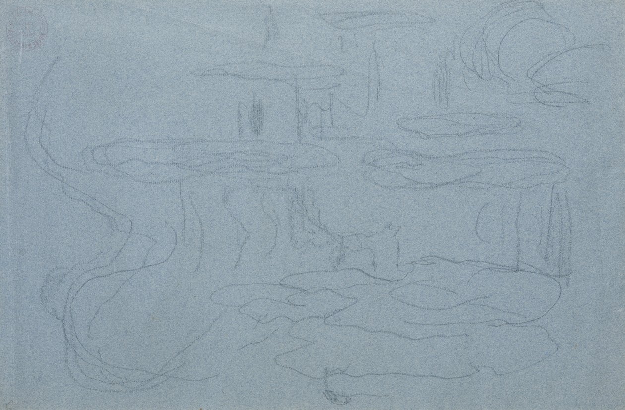 Nenúfares, c.1918 de Claude Monet