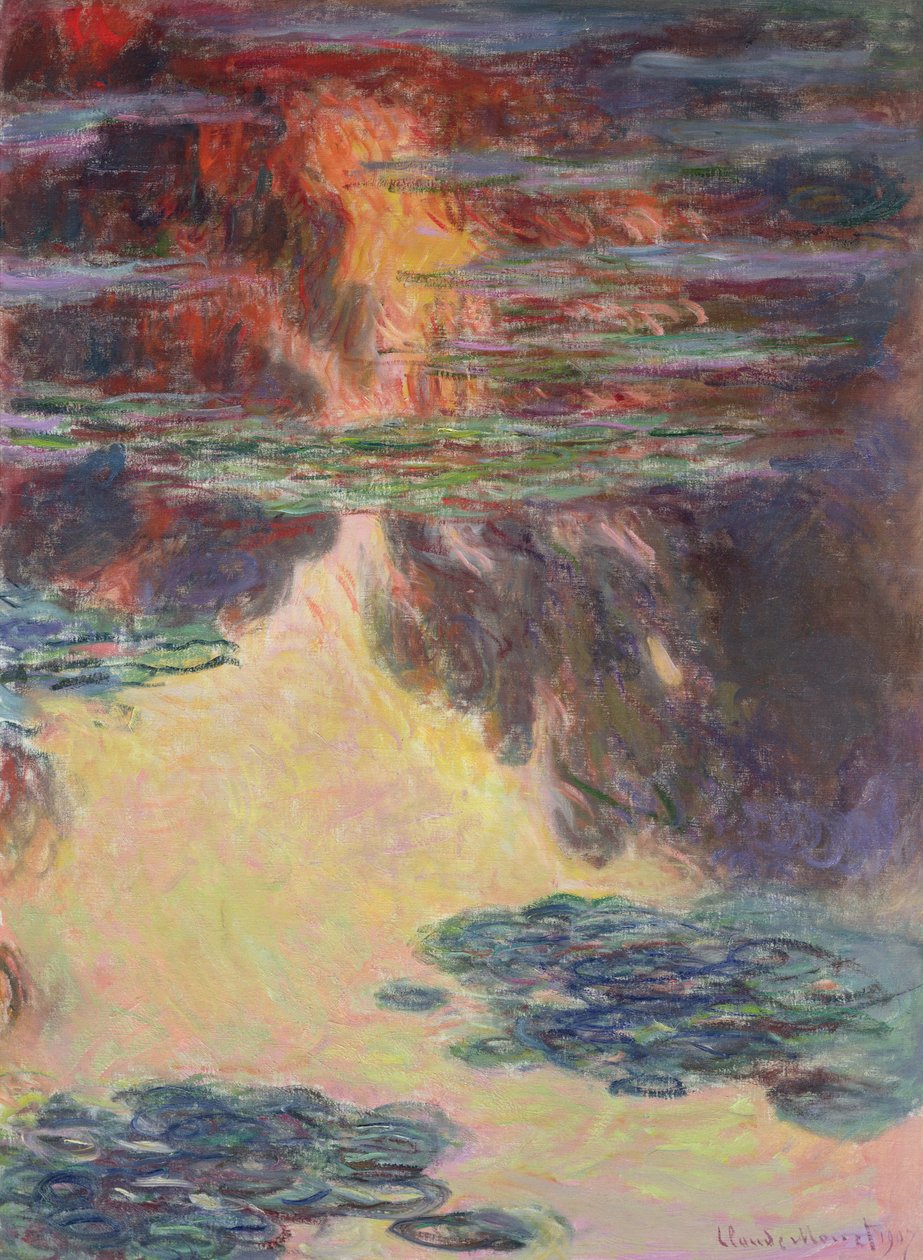 Nenúfares, 1907 (detalle) de Claude Monet