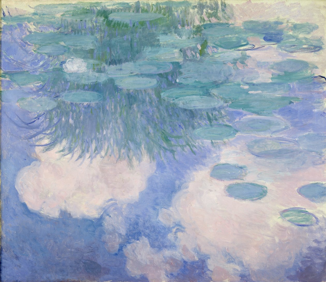 Nenúfares, 1914-17 (detalle) de Claude Monet