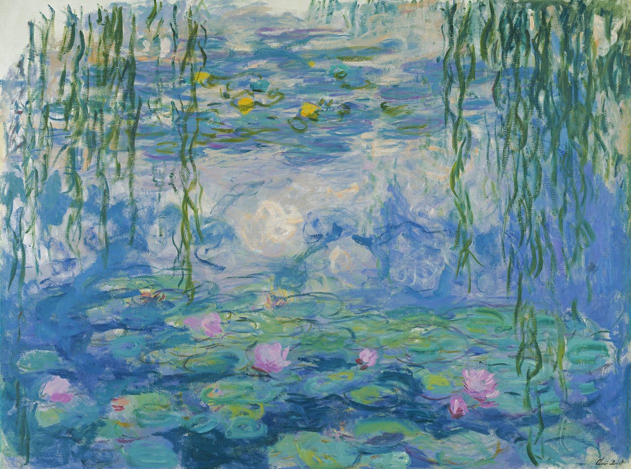 Nenúfares, 1916-19 de Claude Monet