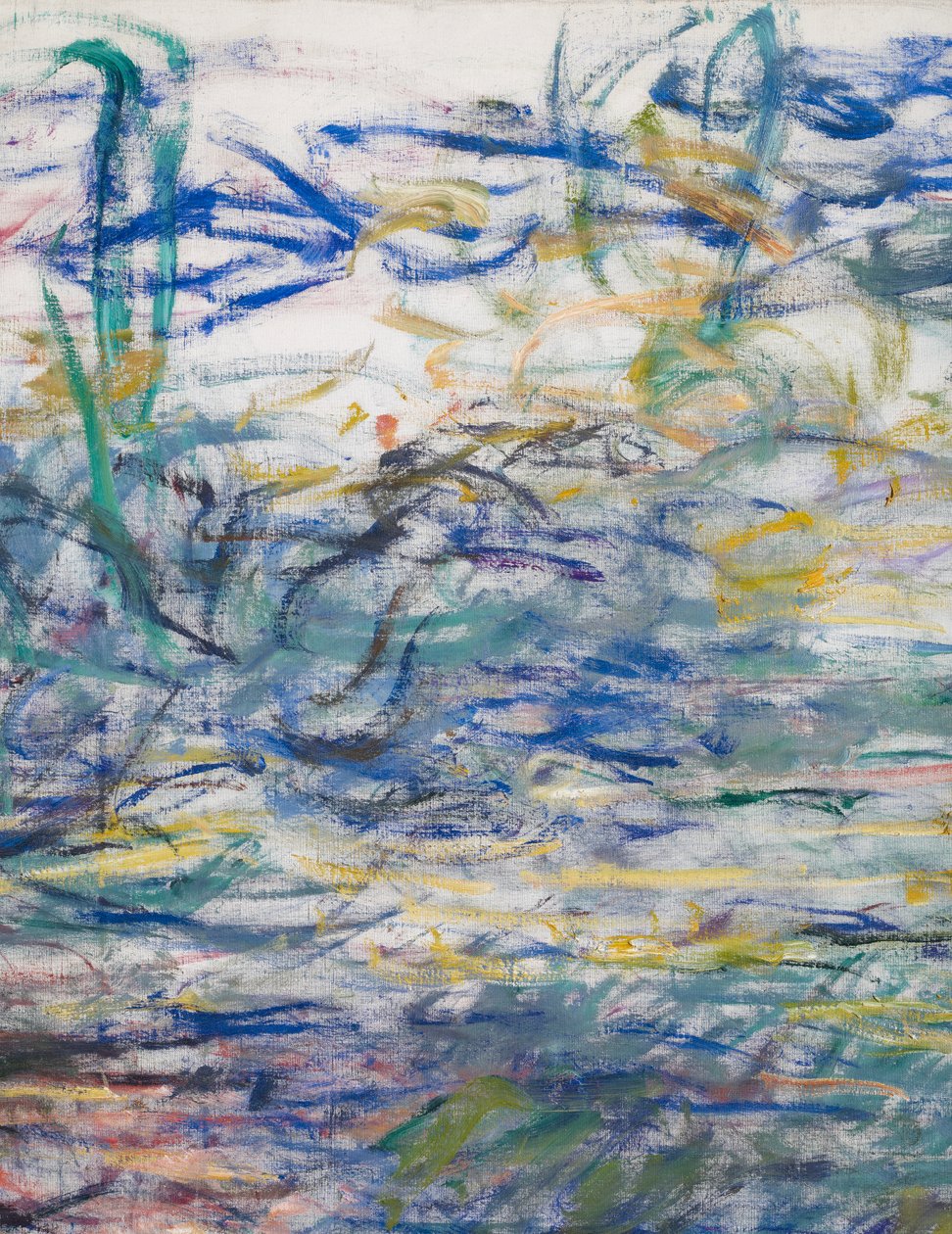Nenúfares, 1917-19 (detalle) de Claude Monet