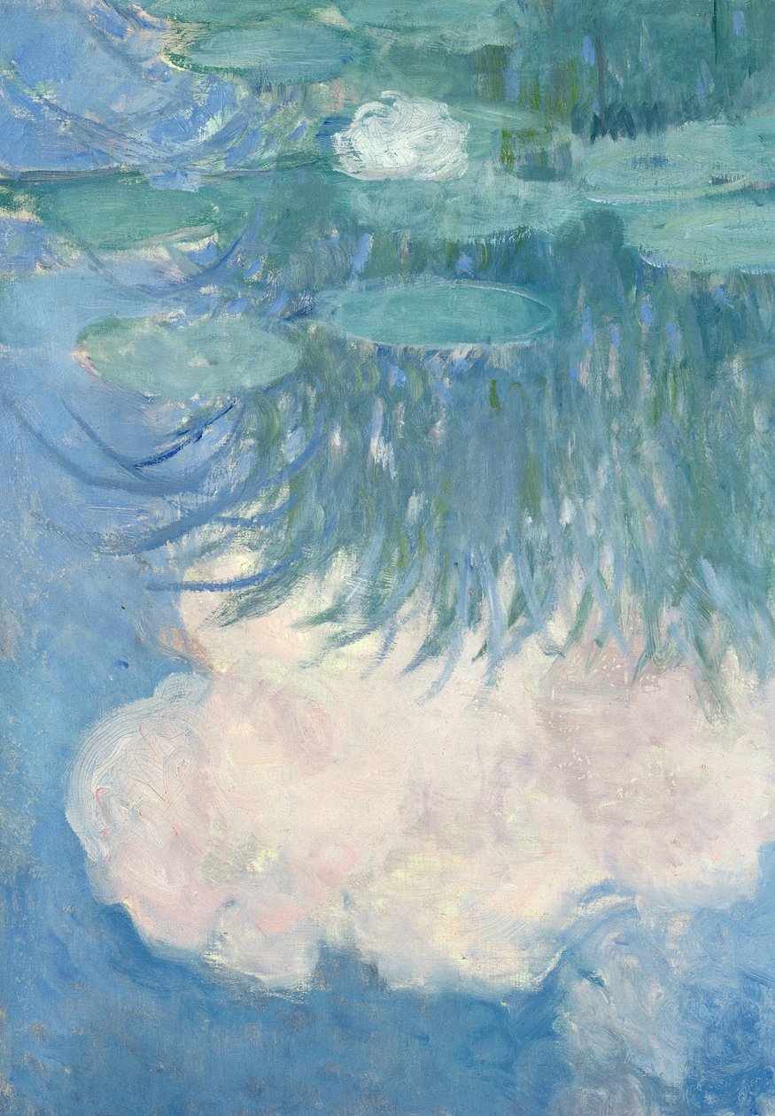 Nenúfares (detalle) de Claude Monet