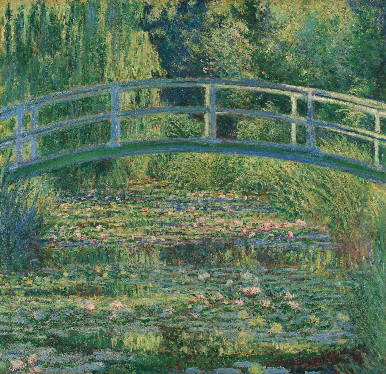 Estanque de nenúfares, 1899 de Claude Monet