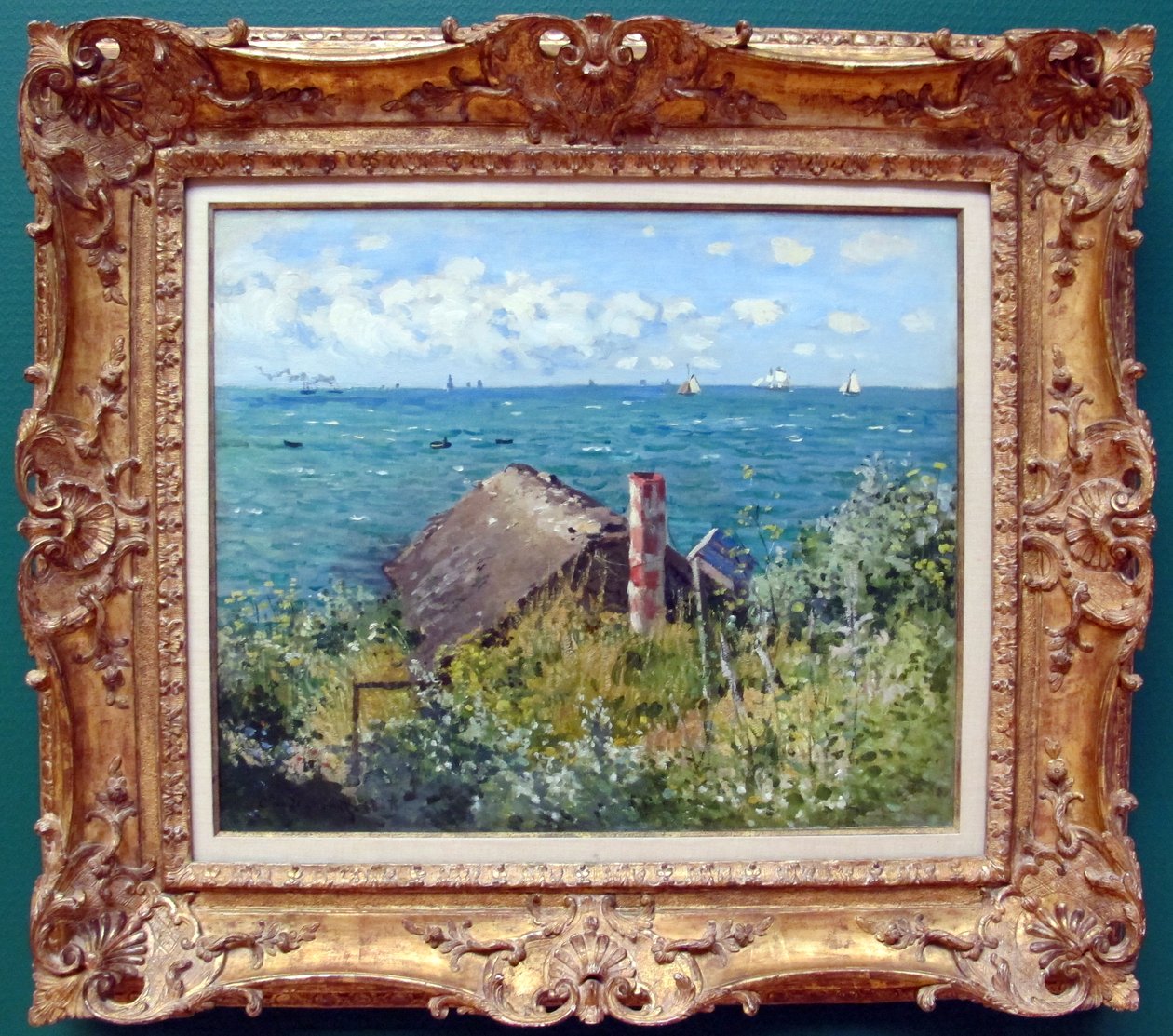 La cabaña de Saint-Adresse de Claude Monet