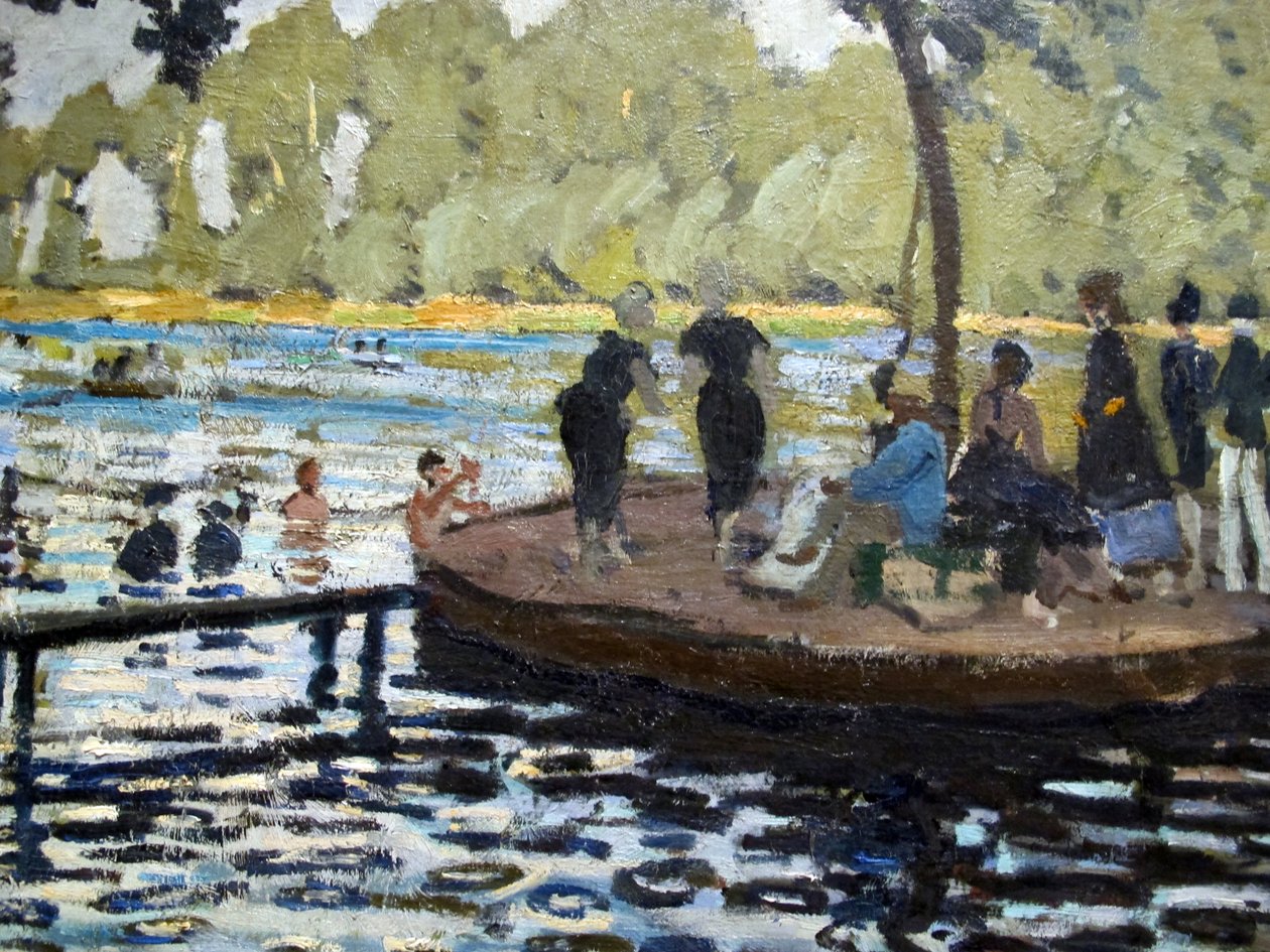 La grenouillère de Claude Monet
