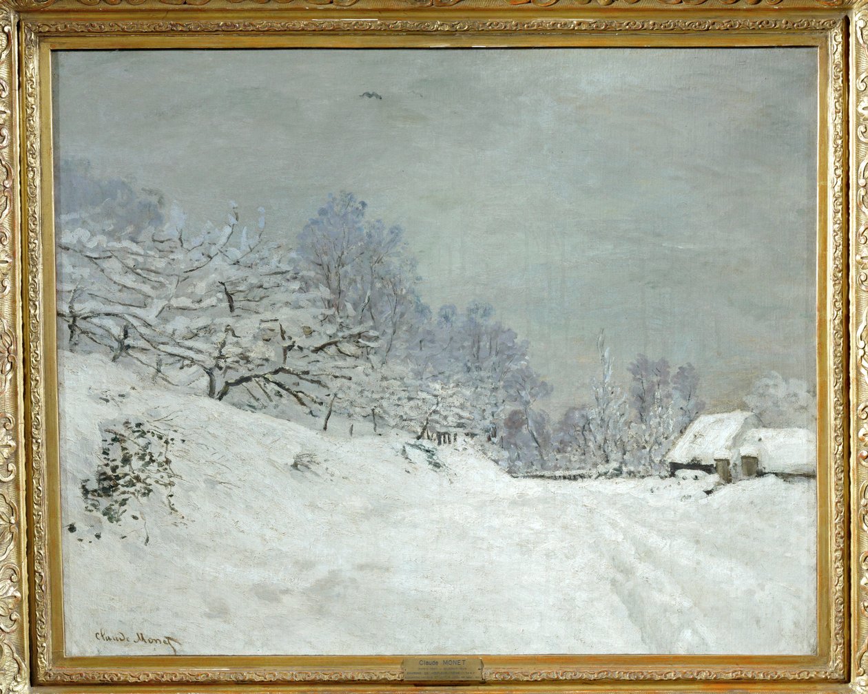 Alrededores de Honfleur. Nieve ... de Claude (follower of) Monet