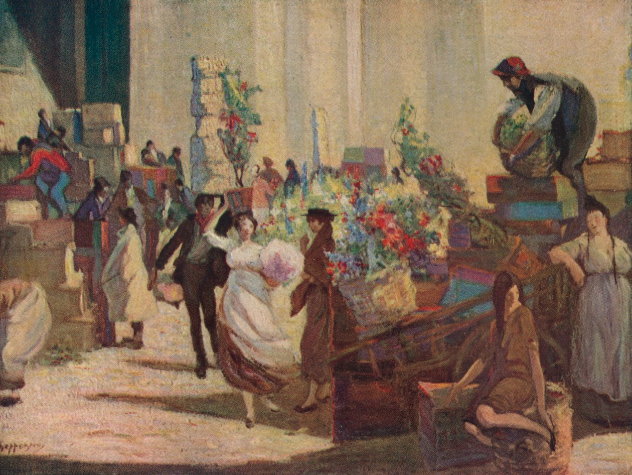 El Mercado, c1900 de Claude Allin Shepperson