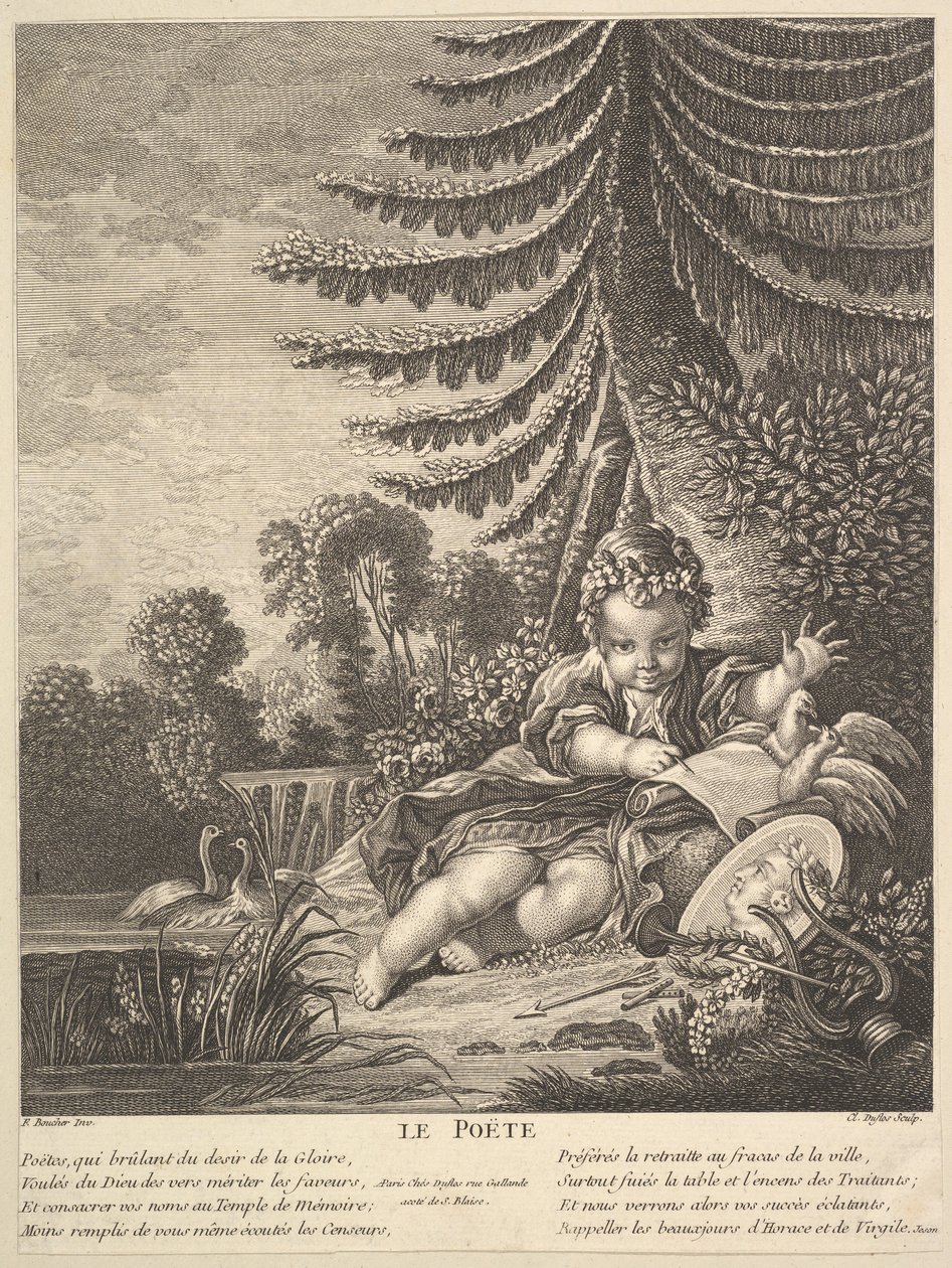 El poeta de Claude Augustin Duflos