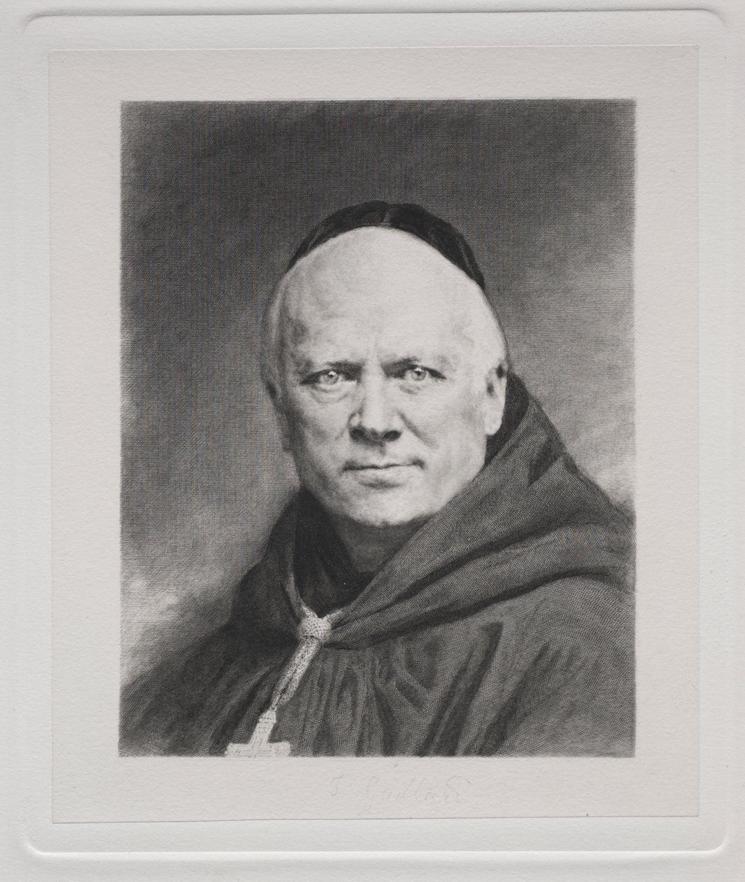 Dom Prosper Gueranger, Abad de Solesmes de Claude Ferdinand Gaillard