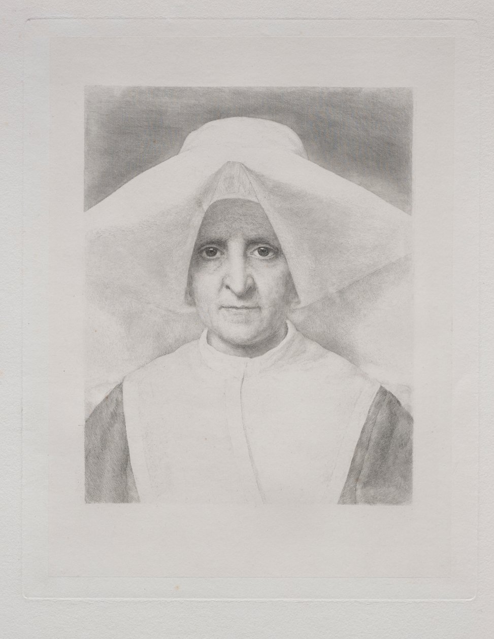 Hermana Rosalie, vista frontal de Claude Ferdinand Gaillard