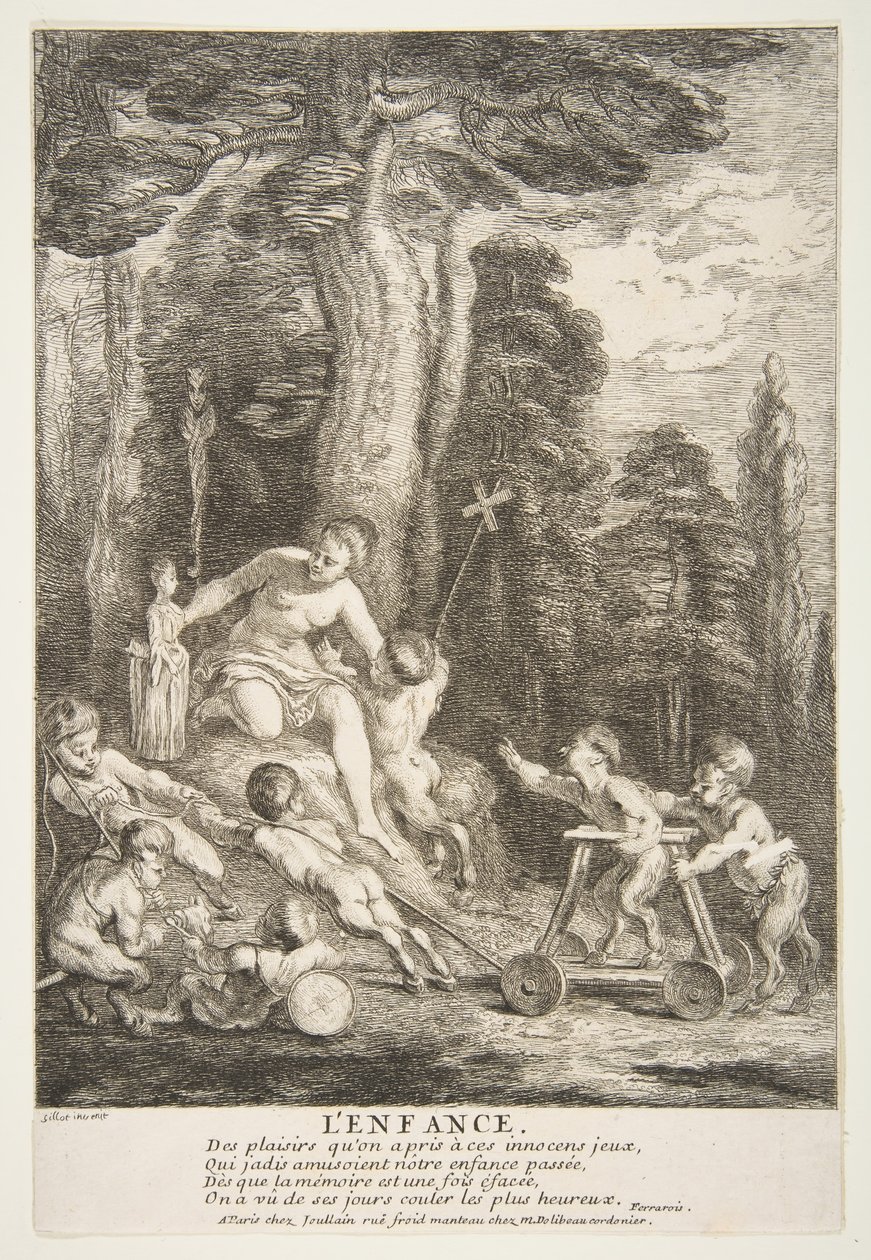 Adolescencia de Claude Gillot