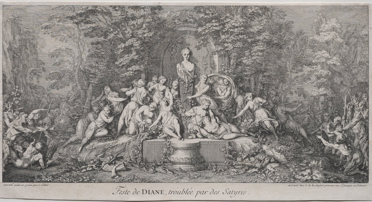 The Four Festivals de Claude Gillot
